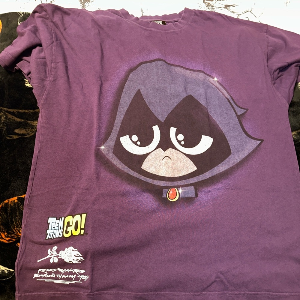 Teen Titans Go! Purple Graphic Tee